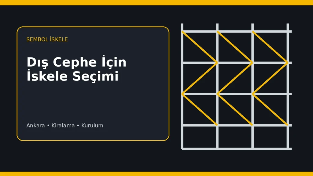 Dış Cephe Tadilatlarında Hangi İskele Sistemi Tercih Edilmeli? - Sembol İskele