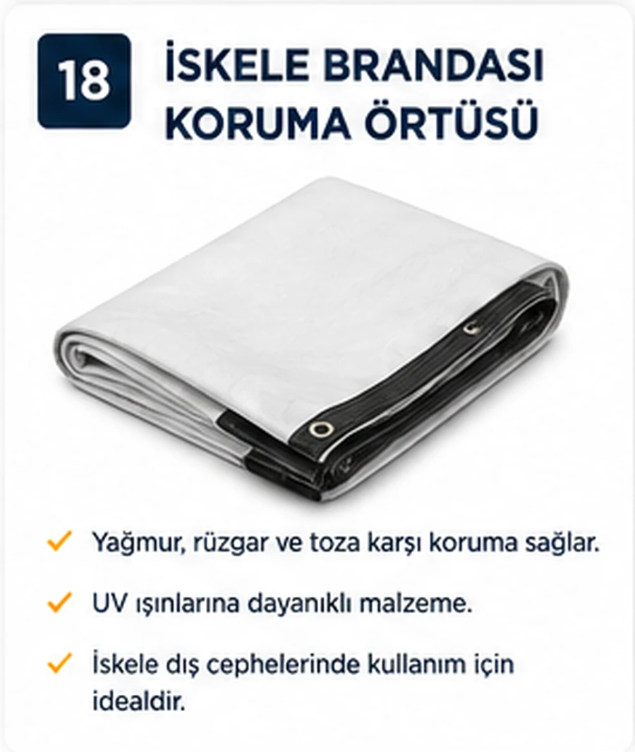 İskele Brandası / Koruma Örtüsü