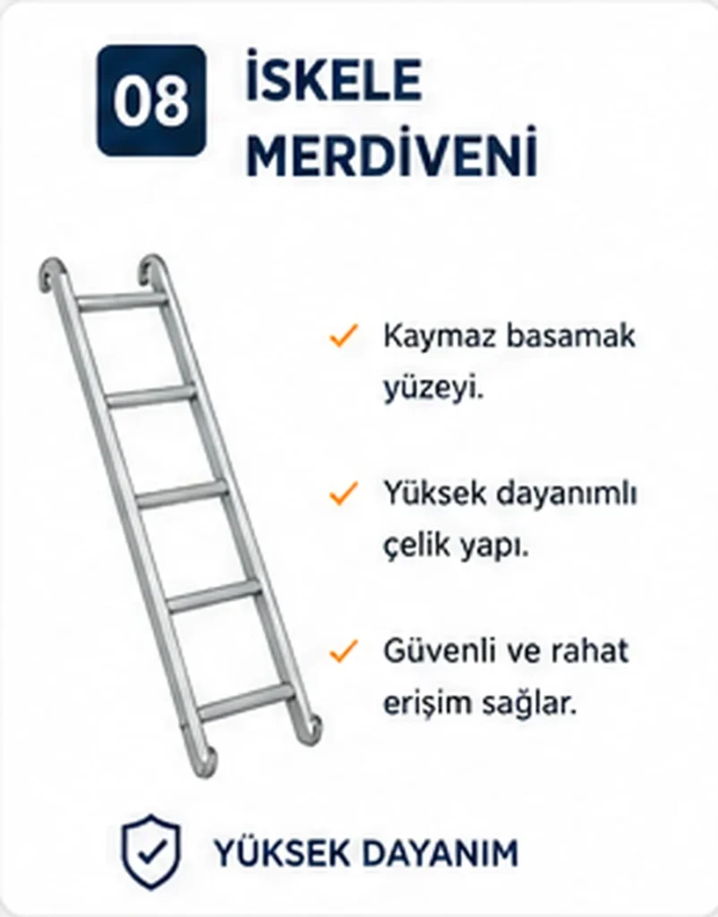 İskele Merdiveni - Sembol İskele
