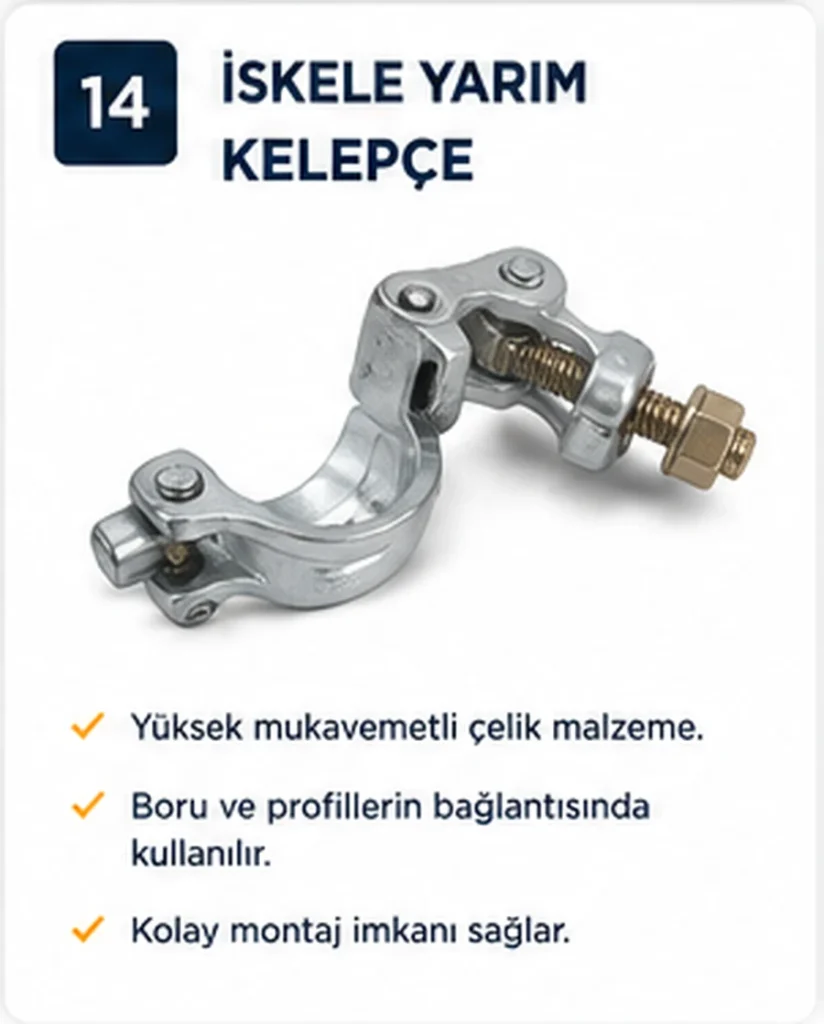 İskele Yarım Kelepçe - Sembol İskele