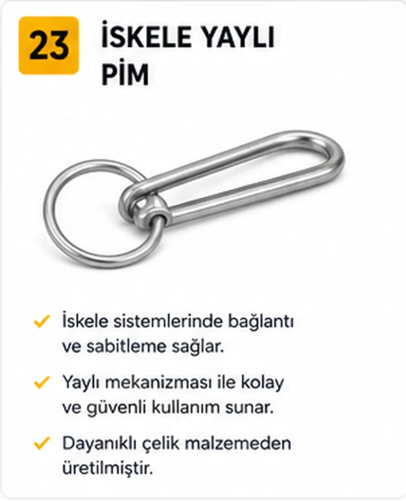 İskele Yaylı Pim - Sembol İskele
